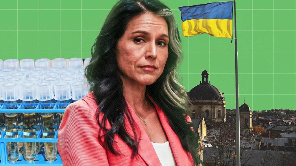Here are a few options for a formal title, depending on the tone you wish to convey:
Option 1 (Neutral and Academic): An Analysis of Allegations Concerning U.S.-Funded Biological Research Facilities in Ukraine
Option 2 (Journalistic/Formal): Tulsi Gabbard’s Claims Regarding U.S.-Financed Veterinary Laboratories in Ukraine
Option 3 (Direct and Stated): Examination of Recent Assertions Regarding U.S.-Sponsored Biological Initiatives in Ukraine
Recommendation: Option 1 is the most professional and objective for a formal report or article.