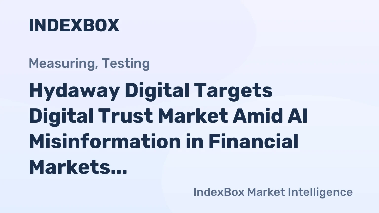 Here are a few ways to rewrite the title, depending on the desired emphasis:
Option 1 (Direct and Professional):
Hydaway Digital (HIDE) Acquires RealityChek to Mitigate AI-Driven Misinformation in Financial and Energy Markets
Option 2 (Strategy-Focused):
Strategic Acquisition: Hydaway Digital (HIDE) Integrates RealityChek to Bolster Market Integrity Against AI-Generated Misinformation
Option 3 (Concise and Formal):
Hydaway Digital (HIDE) Acquires RealityChek to Address AI-Driven Misinformation in the Energy and Financial Sectors
Recommendation: Option 1 is the most standard and effective for a formal press release or corporate announcement.