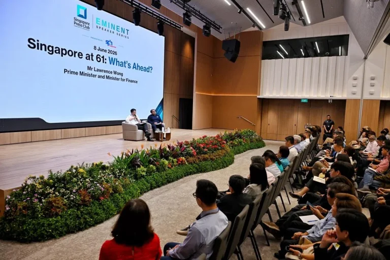 Here are a few options for a formal title, depending on the desired emphasis:
Option 1 (Comprehensive/Standard):
Prime Minister Wong Addresses Population Policy, AI-Driven Disinformation, and Potential Cabinet Reorganization
Option 2 (More concise):
Prime Minister Wong Discusses Population Challenges, AI Misinformation, and Prospective Cabinet Shifts
Option 3 (Focus on governance):
Policy Outlook: Prime Minister Wong on Demographics, AI Disinformation, and Impending Cabinet Adjustments
Recommendation: Option 1 is the most balanced and suitable for a formal report, article, or press release header.