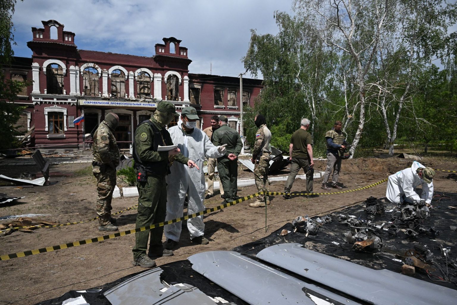 Here are a few options, depending on where you intend to use the title:
Best overall (most formal and descriptive):
“The Starobilsk Strike: Analysis of a Developing Russian Propaganda Narrative”
If you want to emphasize the incident itself:
“The Starobilsk Strike: Examining the Shift in Russian Information Warfare”
If you want to focus on the strategic impact:
“Deconstructing the Starobilsk Strike as a Focal Point for Russian Propaganda”
Recommendation: The first option is the most balanced for a formal report, article, or academic paper.