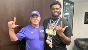 Here are a few options, depending on the specific nuance you want:
Formal and direct: “Scrutiny Mounts Following Notre Dame’s Recruitment of Five-Star Prospect Albert Simien”
Concise: “Controversy Surrounding Notre Dame’s Acquisition of Five-Star Recruit Albert Simien”
Refined: “Questions Arise Regarding Notre Dame’s Recent Signing of Five-Star Talent Albert Simien”
Recommendation: The first option (“Scrutiny Mounts Following Notre Dame’s Recruitment of Five-Star Prospect Albert Simien”) carries the most professional and journalistic tone.