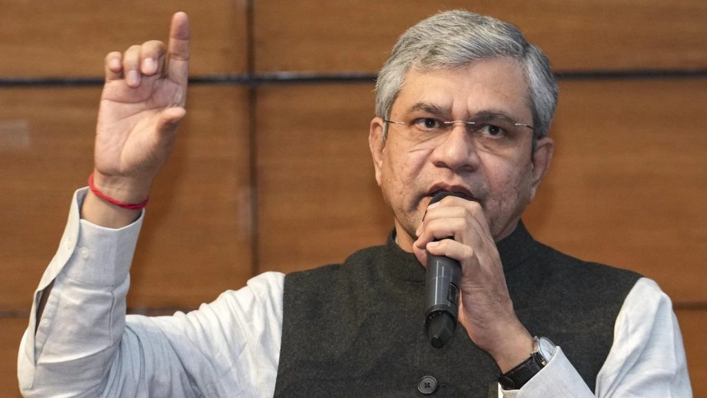 Here are a few options for a formal title, depending on the desired emphasis:
Option 1 (Direct and authoritative): Minister Vaishnaw Announces New Legal Framework to Address Deepfakes and Digital Misinformation
Option 2 (Policy-focused): Ashwini Vaishnaw Outlines Legislative Strategy to Combat Deepfakes and Digital Misinformation
Option 3 (Concise): Government Proposes Robust Legal Measures Against Deepfakes and Digital Disinformation
Recommendation: Option 1 is the most standard and professional choice for news or formal reporting.