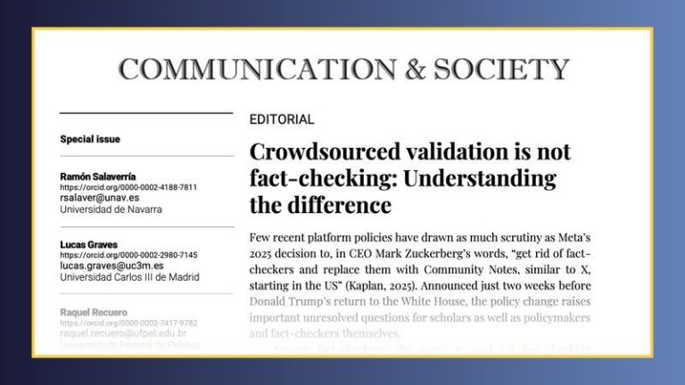 Here are a few options for a formal title, depending on your preferred focus:
Option 1 (Most direct): “From Fact-Checking to Community Notes: Assessing the Evolution of Disinformation Mitigation on Social Media”
Option 2 (More academic): “The Evolving Landscape of Disinformation Countermeasures: A Special Issue on Social Media Governance”
Option 3 (Concise and formal): “New Special Issue Examines Contemporary Strategies in the Fight Against Social Media Disinformation”
Recommendation: Option 1 is the strongest as it preserves the original reference to “Community Notes” while maintaining a professional, analytical tone.