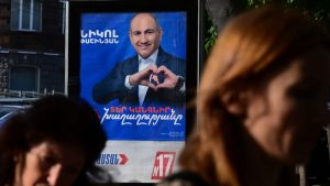 Here is a formal revision of the title:
“Deepfake Videos Targeting Armenian Elections Identified by BBC Investigation”