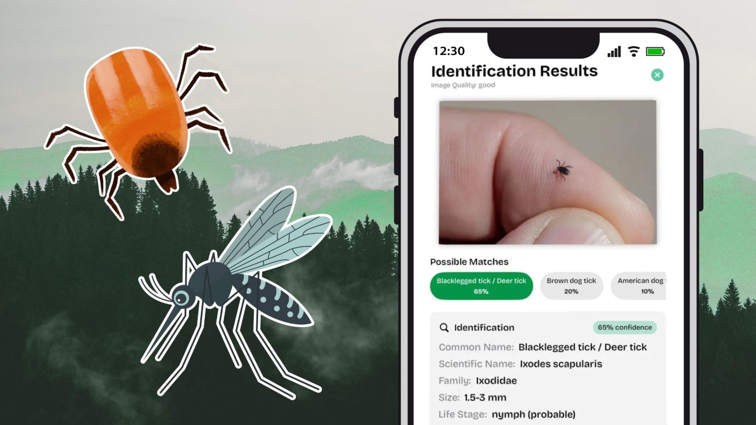 Here is a formal rewrite of the title:
Addressing the Proliferation of Tick and Mosquito Misinformation: The Role of Mobile Digital Solutions