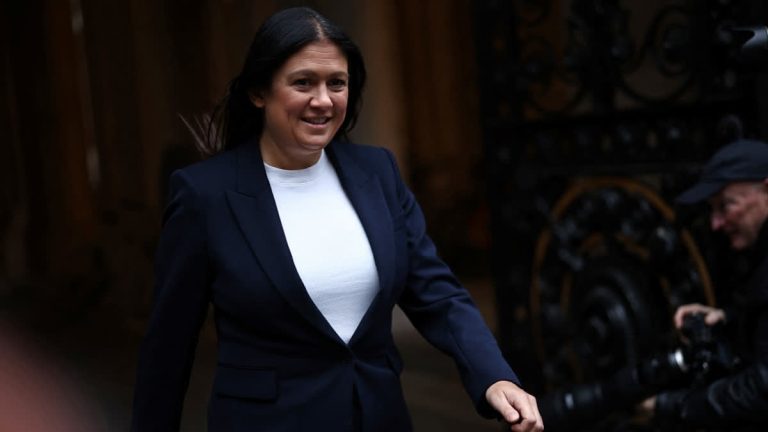 Here are a few ways to rewrite the title in a formal tone:
UK Culture Secretary Departs X Amid Concerns Over Misinformation
Culture Secretary Lisa Nandy Resigns from X Citing Misinformation Concerns
UK Culture Secretary Quits X Platform Over Misinformation Issues
Recommendation: The first option is the most professional and standard for journalistic or formal reporting.