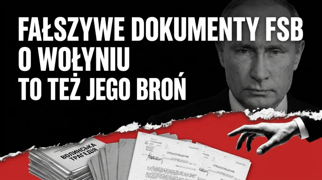 Here is a formal revision of the title:
FSB Executes Disinformation Campaign Utilizing Fabricated Documents Regarding the Volyn Tragedy