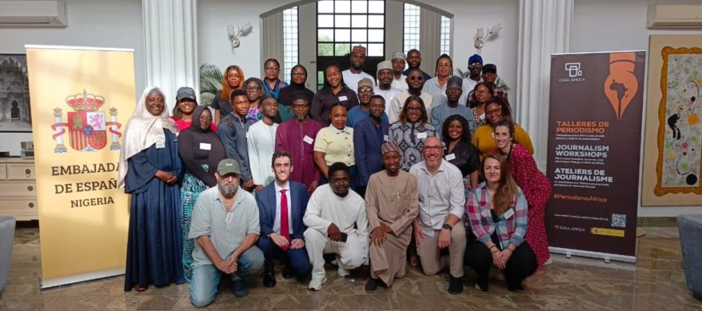 Here are a few ways to rewrite the title in a formal tone, depending on your focus:
Option 1 (Most formal and professional):
Spanish Embassy Equips Nigerian Journalists with Tools to Combat Electoral Disinformation Ahead of 2027 Elections
Option 2 (Concise and journalistic):
Spanish Embassy Leads Training for Nigerian Journalists to Mitigate Electoral Disinformation for 2027 Polls
Option 3 (Focus on the initiative’s purpose):
Spanish Embassy Strengthens Medias’ Capacity to Counter Electoral Disinformation in Advance of 2027 General Elections
Recommendation: Option 1 is the most standard for formal reporting or a press release.