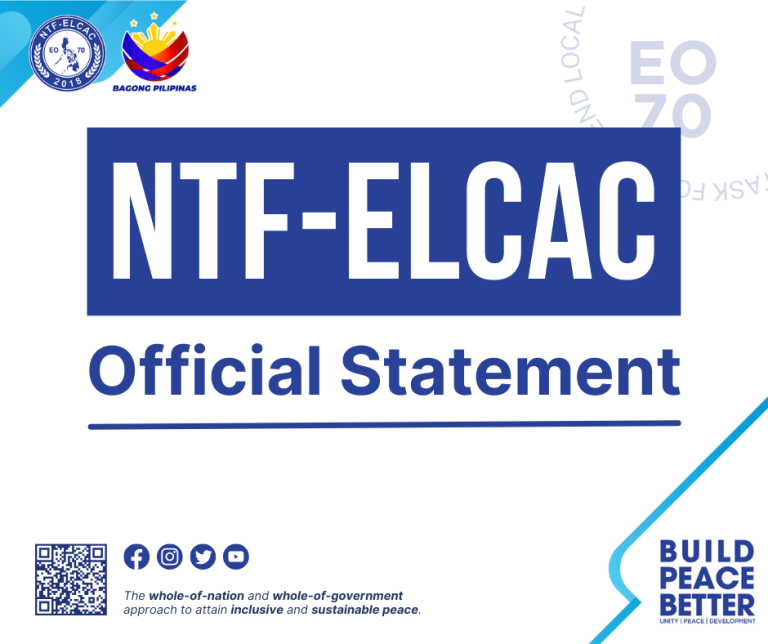 Here are a few options for a formal revision:
Promoting Peace Through Constructive Dialogue: An NTF-ELCAC Statement on the New York Engagement
Fostering Peace Through Dialogue: An Official Statement from NTF-ELCAC Regarding the New York Engagement
Advancing Peace Through Diplomatic Discourse: NTF-ELCAC’s Perspective on the New York Engagement
Recommendation: The first option is the most balanced and professional for a formal press release or policy document.