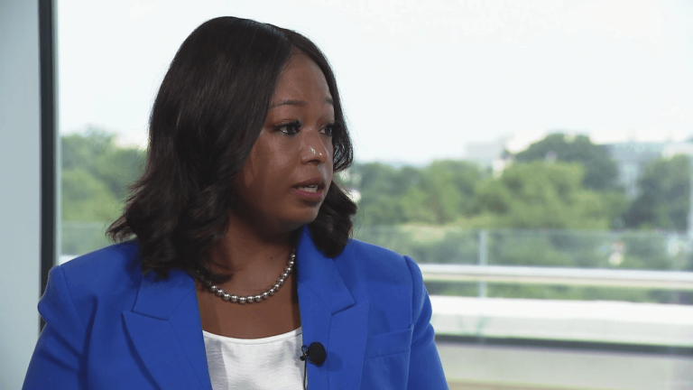 Here are a few options for a formal title, depending on your focus:
Option 1 (Most direct): “Mayoral Candidate Janeese Lewis George Addresses Trump Affiliations, DC SAFE Task Force, and Transparency”
Option 2 (Policy-focused): “Janeese Lewis George Outlines Policy Priorities on Governance, Public Safety, and Transparency”
Option 3 (Concise and professional): “A Discussion with Mayoral Candidate Janeese Lewis George: Transparency, Public Safety, and Political Ties”
Recommendation: Option 1 is the most standard for news or professional reporting.
