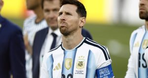 Here are a few ways to rewrite the title in a formal tone:
Lionel Messi and the Socceroos Targeted by World Cup Disinformation Campaigns
Disinformation Campaigns Target Lionel Messi and the Socceroos During the World Cup
World Cup Disinformation Efforts Directed at Lionel Messi and the Australian National Team
Recommendation: The first option is the most concise and standard for professional reporting.