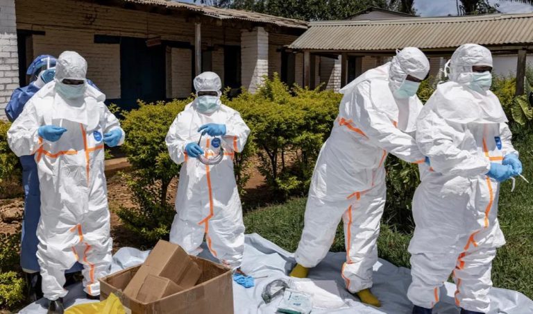 Here is a more formal version of the title:
Nigerian Authorities Issue Warning Against the Dissemination of Ebola-Related Misinformation