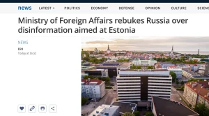 Here are a few options for a formal title, depending on the level of emphasis you prefer:
Option 1 (Direct and authoritative):
Estonia Summons Russian Envoy Over Disinformation and Aggression Against Ukraine
Option 2 (More legalistic):
Estonian Foreign Ministry Summons Russian Representative Regarding Hostile Actions and Disinformation
Option 3 (Concise):
Estonia Formalizes Protest Against Russia Over Disinformation and Attacks on Ukraine
Recommendation: Option 1 is the most standard for diplomatic and news reporting contexts.