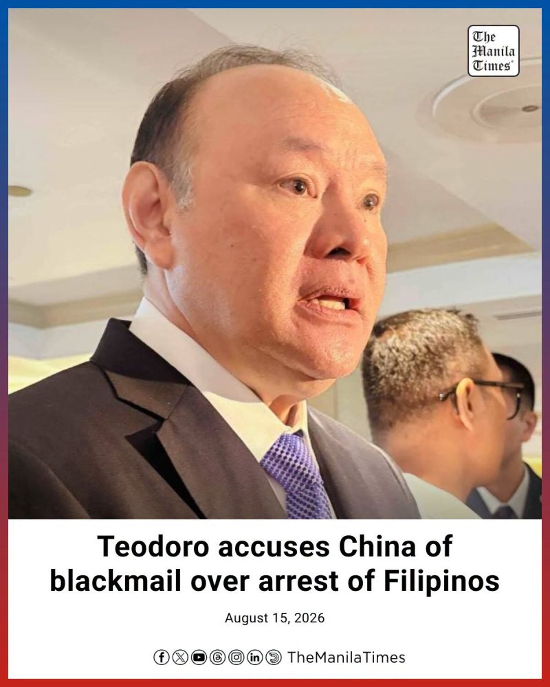 Philippine Defense Secretary Accuses China of Threats and Disinformation Over Arrest of Undocumented Filipinos