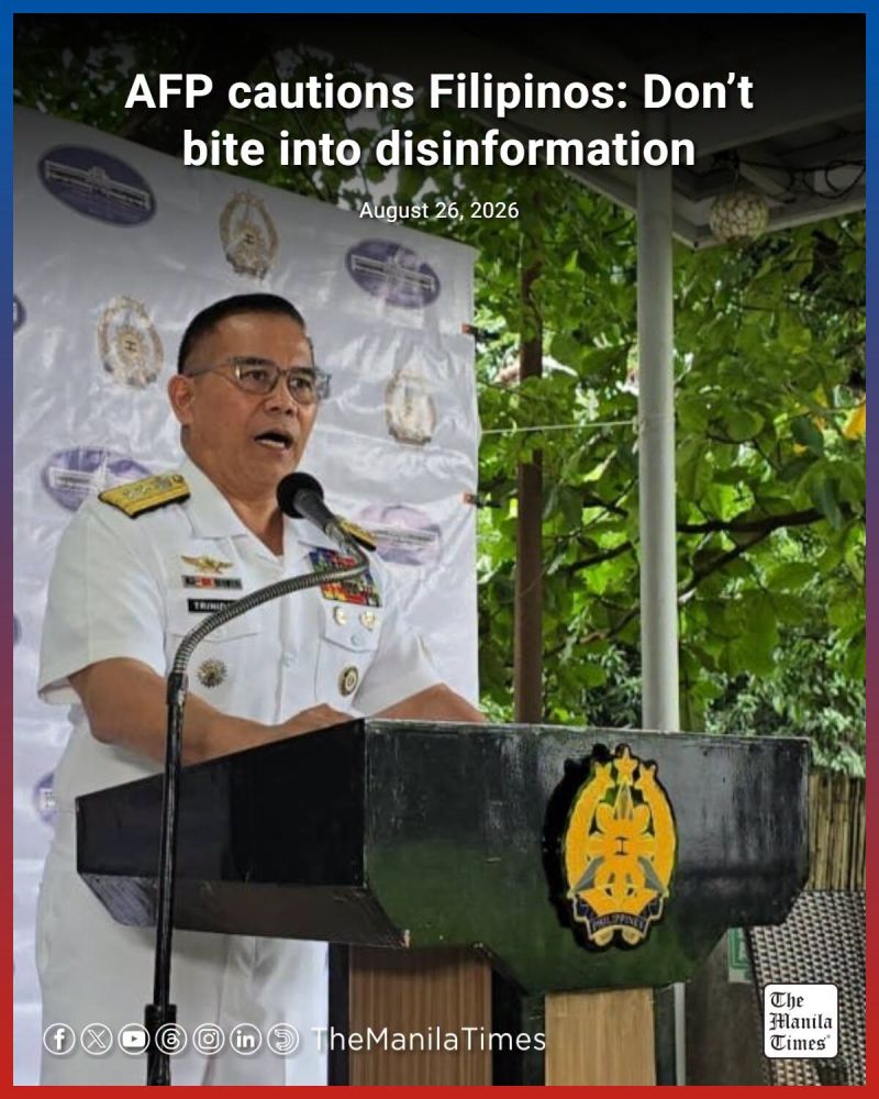 Armed Forces of the Philippines Renews Caution Against Disinformation and Distorted Narratives on National Security and Maritime Affairs