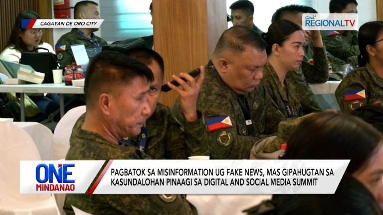 One Mindanao Intensifies Fight Against Misinformation and Fake News