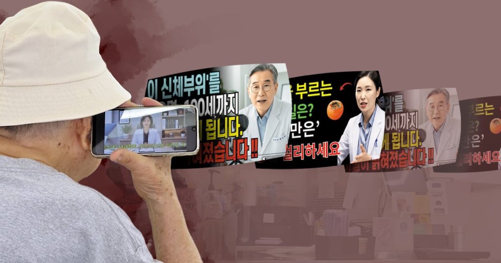 AI-Generated Fictitious Doctors Disseminate Dangerous Health Misinformation to the Elderly