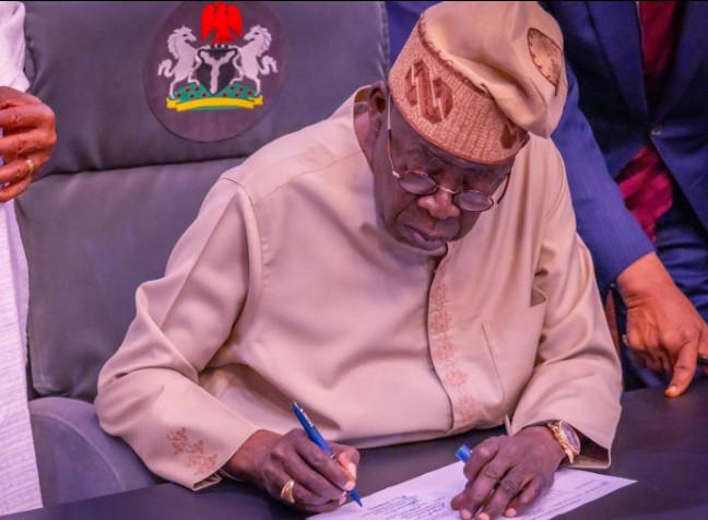 President Tinubu Signs 2027 Peace Accord, Warns Against AI-Driven Misinformation and Primordial Tensions.