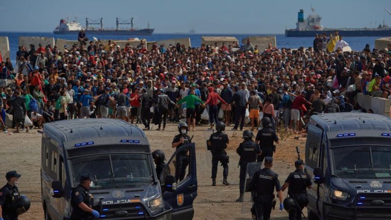 Spain accuses Israel and Russia of disinformation campaigns during the Ceuta crisis.