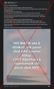 Experts Warn HIV Treatment Misinformation in Indonesia Poses Life-Threatening Risk