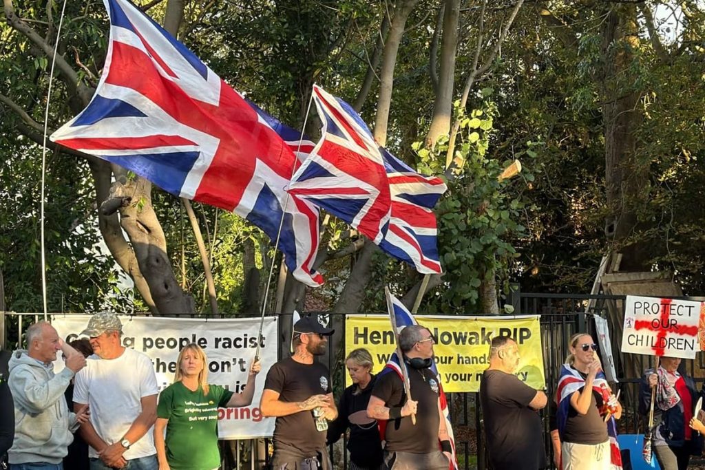Misinformation Prompts Large Police Response as Protesters Gather Outside Burgess Hill Care Home, Owner Says