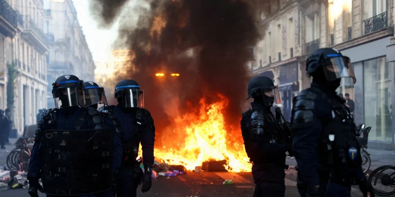 EU Probes Possible Russian Disinformation Linked to French Unrest